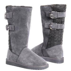 Muk Luks Gray Boots